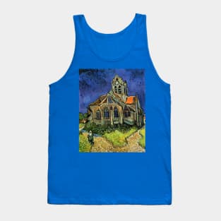 Church at Auvers by Vincent van Gogh Tank Top